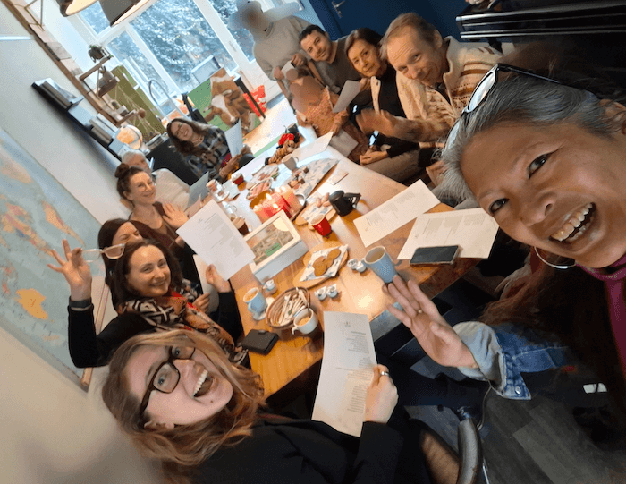 Dutch coffee morning Alles is taal Ieke Koopmans Den Haag